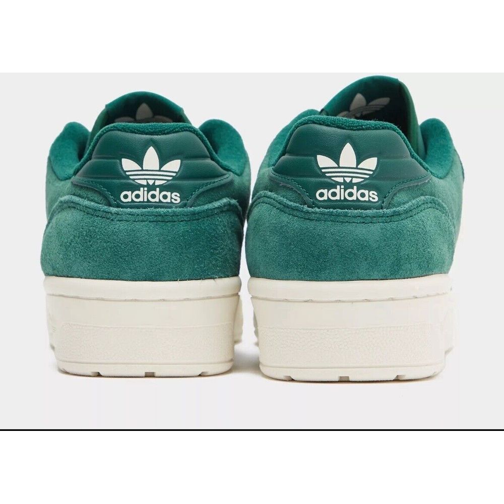 Size 10.5 - adidas Rivalry Low Sneakers Collegiate Green New - Picture 9 of 13